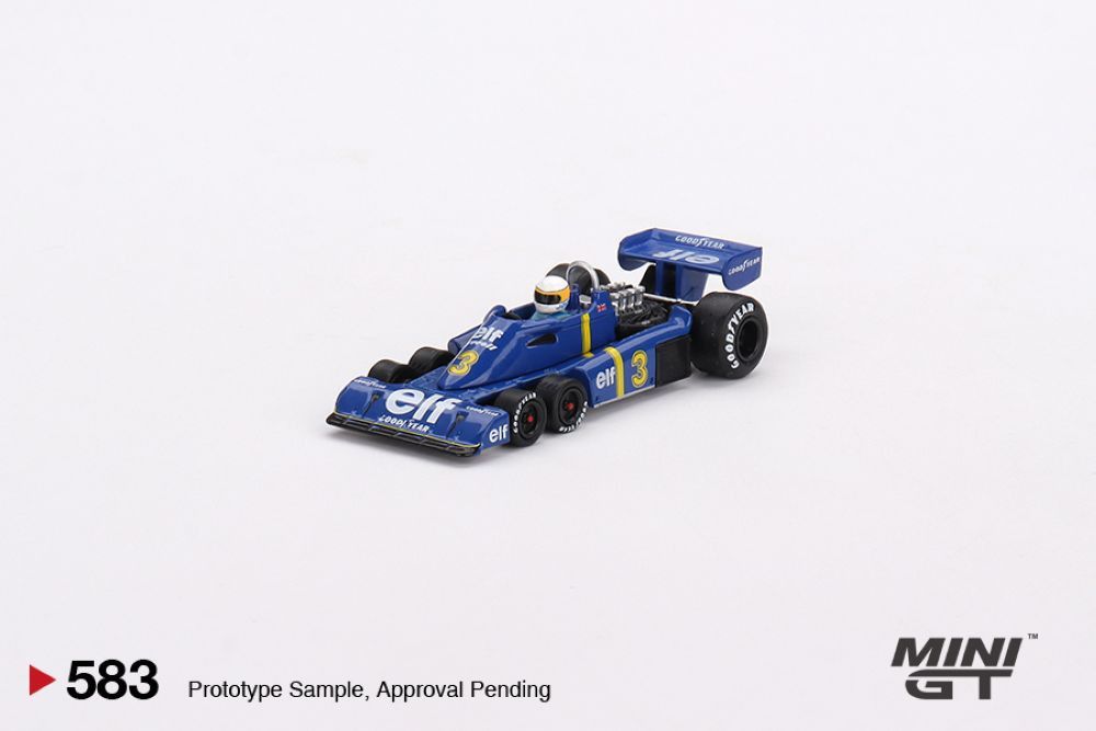 1:64 Tyrrell P34 #3 Jody Scheckter 1976 Swedish GP Winner 1976 - MINI GT