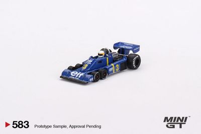 1:64 Tyrrell P34 #3 Jody Scheckter 1976 Swedish GP Winner 1976 - MINI GT