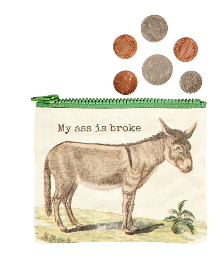 Broke Zipper Wallet