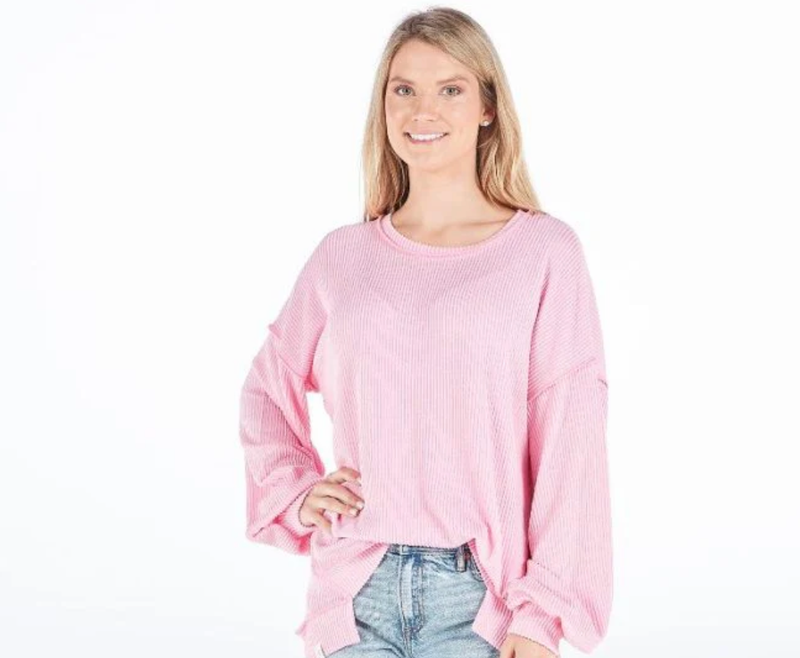 Blush Weekender Top