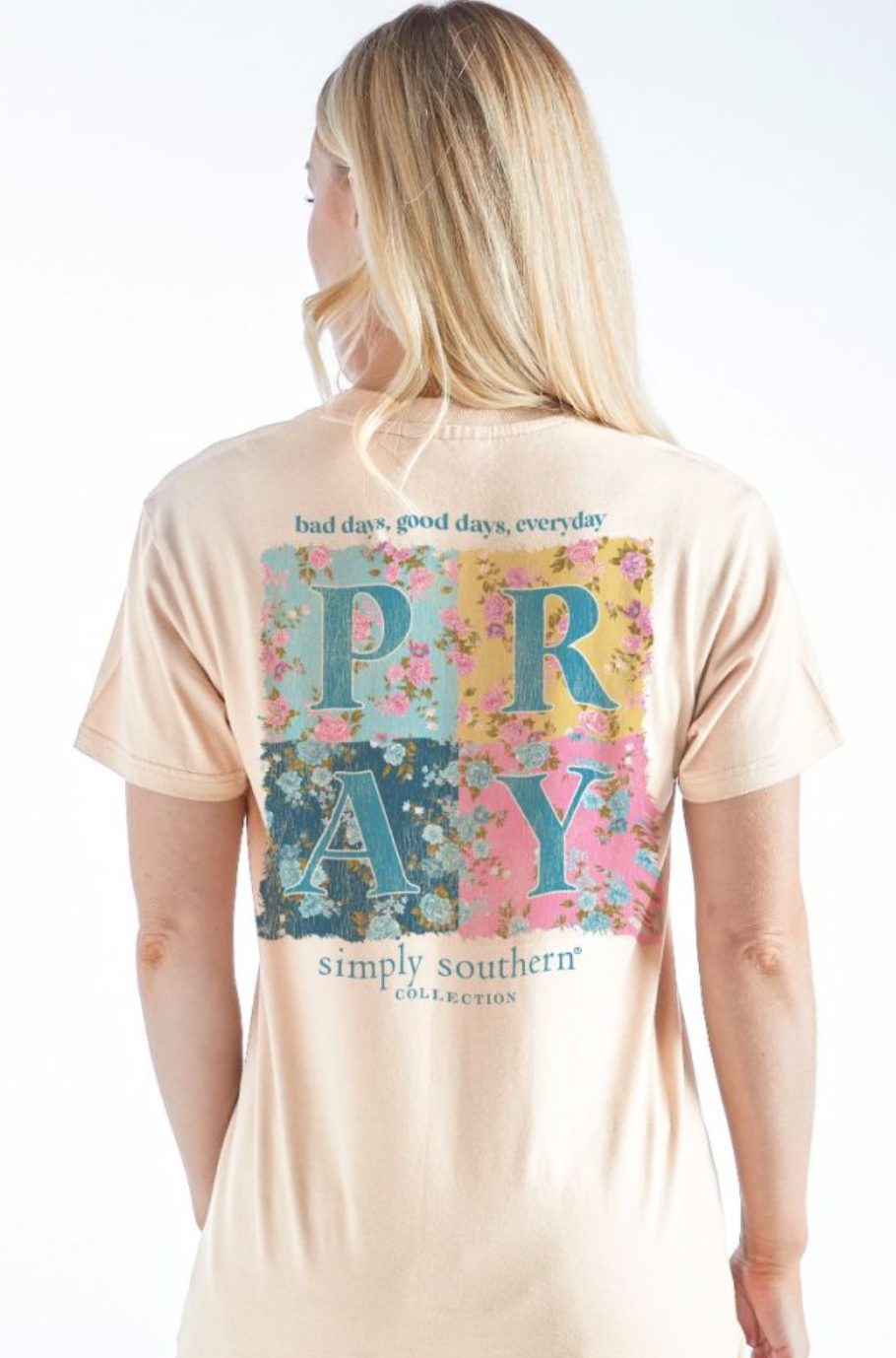 Quilted Pray Tee