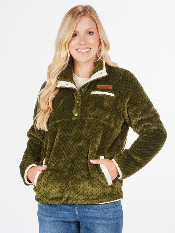 Simply Soft Pullover Olive