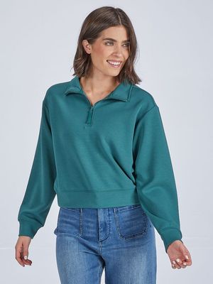 Quarterzip - Jade