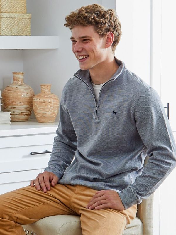Sunday Quarterzip - Gray
