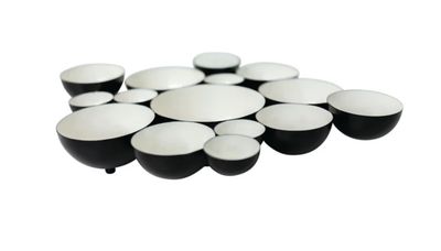 Black Bubble Bowls