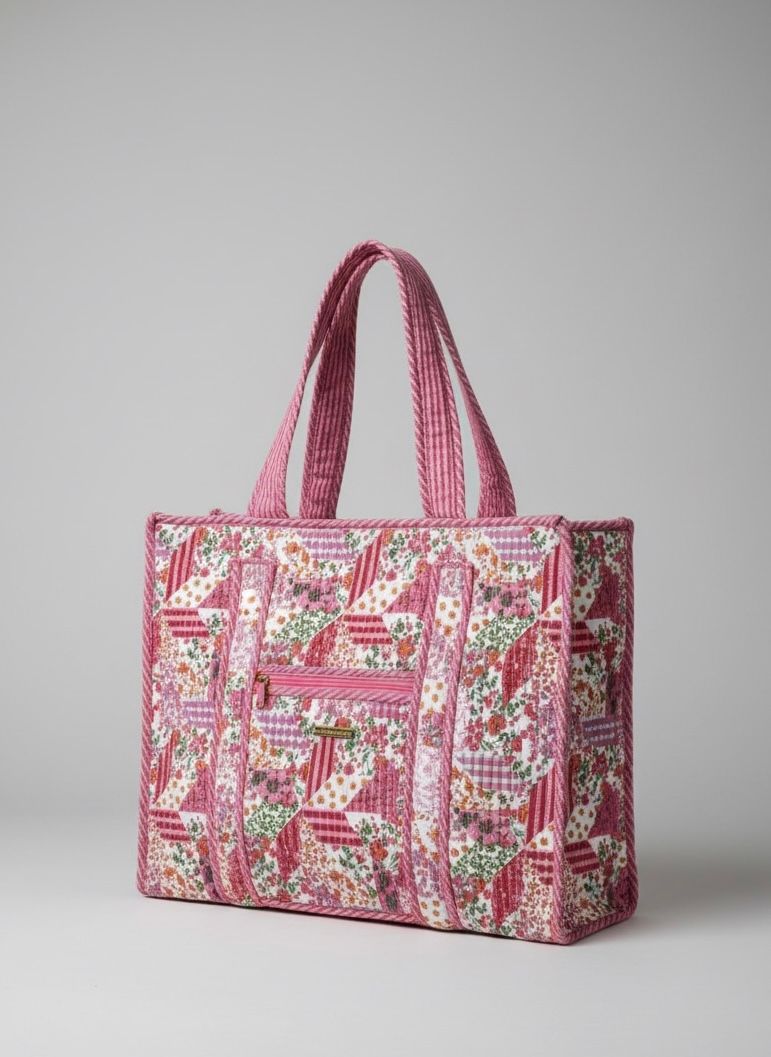 Mary Quilted Tote Bag
