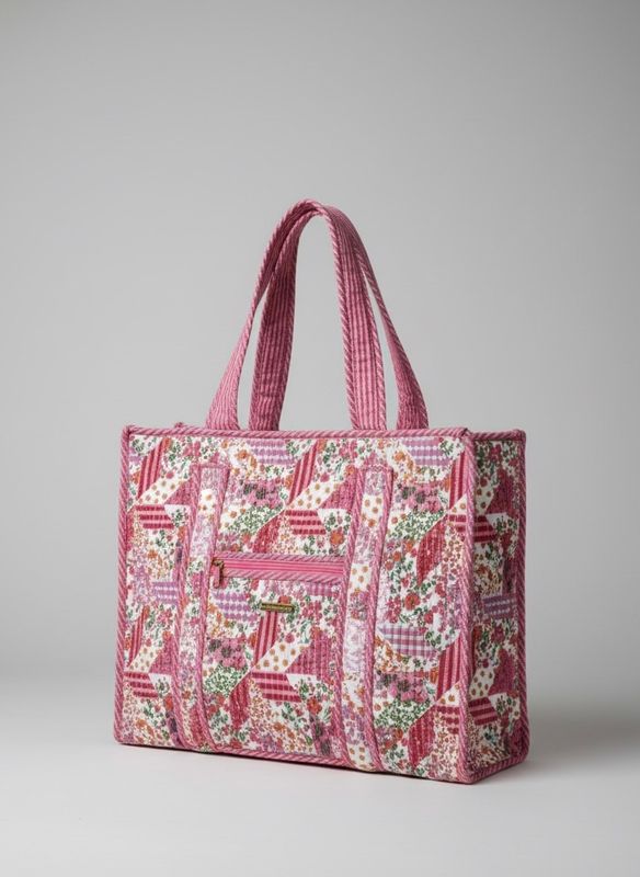 Mary Quilted Tote Bag