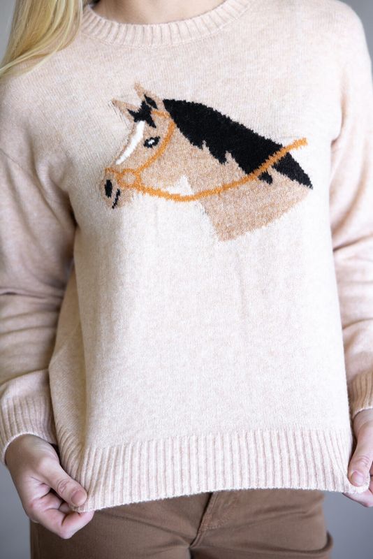 Anastasia Horse Sweater