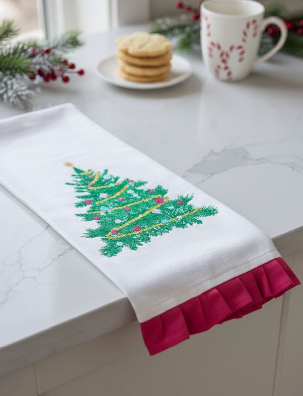Whimsical Tree Tea Towel