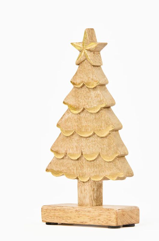 Gold Foil Tree 10&quot;