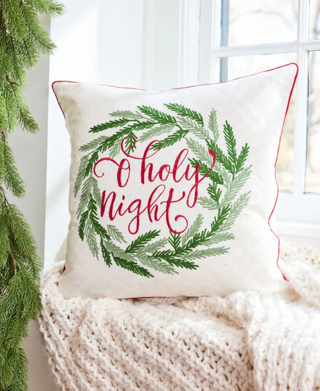 Oh Holy Night Pillow