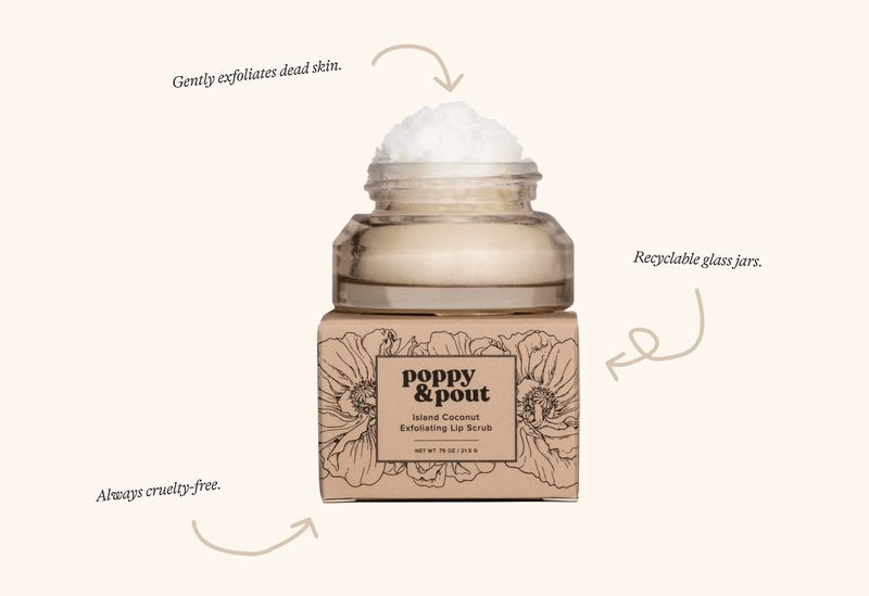 Poppy &amp; Pout Lip Scrub