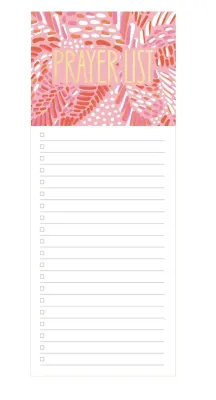 Prayer List Magnetic Notepad