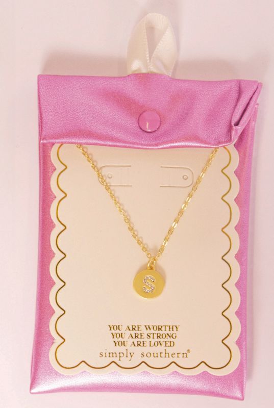 Glam Initial Necklace