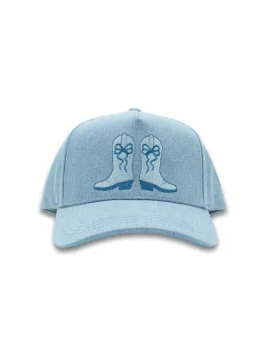 Denim Boots Hat
