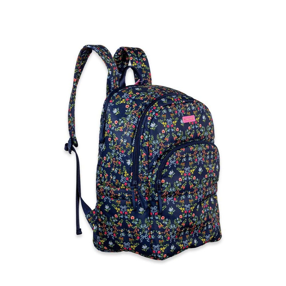 Simply Navy Floral Backpack