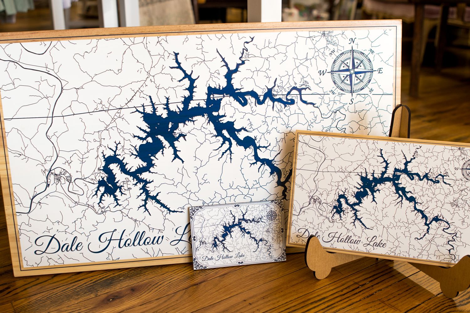 Dale Hollow Lake Map