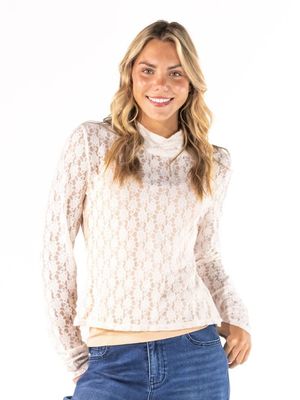 Lace Layering Top