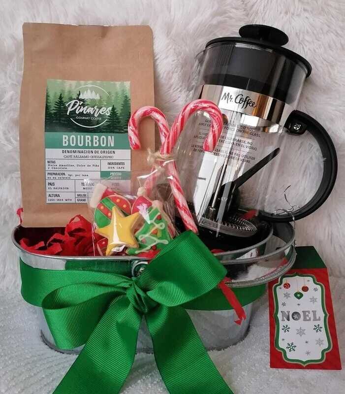 Regalo libra de Cafe Bourbon + Prensa