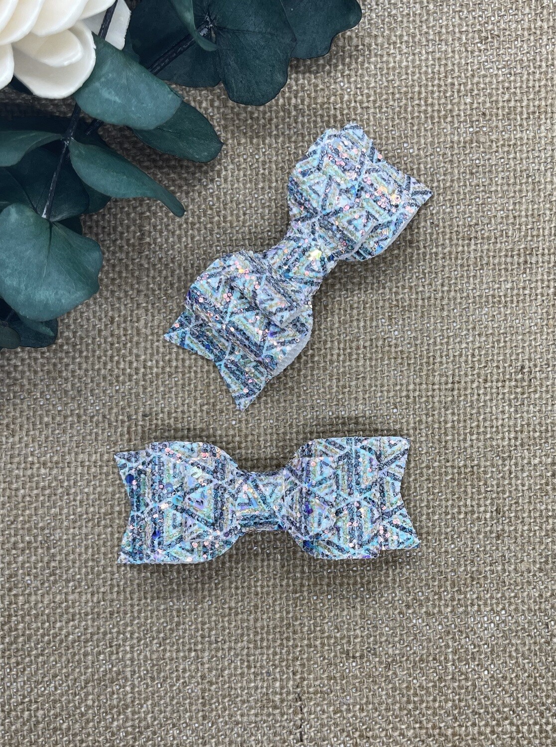 Iridescent Glitter Triangles - Blair SET