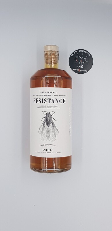 Bas Armagnac Laballe Resistance Famille Laudet 70cL