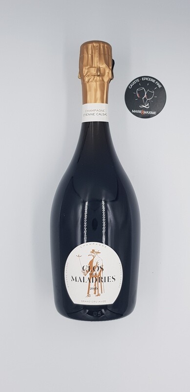Champagne Etienne Calsac Clos des maladries Grand Cru Blanc de blancs