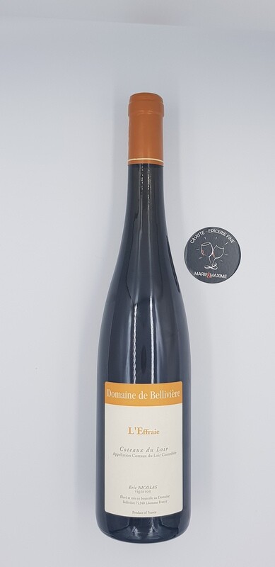 Domaine de Belliviere Eric Nicolas Coteaux du Loir  effraie blanc tendre 2018
