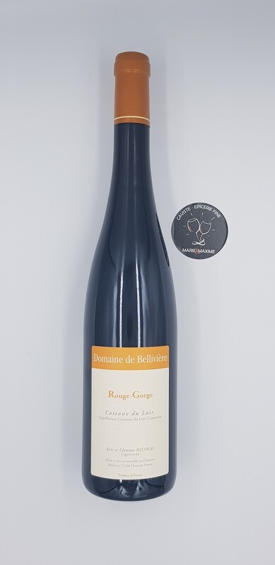 Domaine de Belliviere Eric Nicolas Coteaux du Loir  rouge gorge 2018