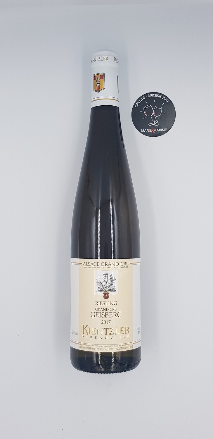 Domaine Kientzler Riesling Grand cru Geisberg 2017