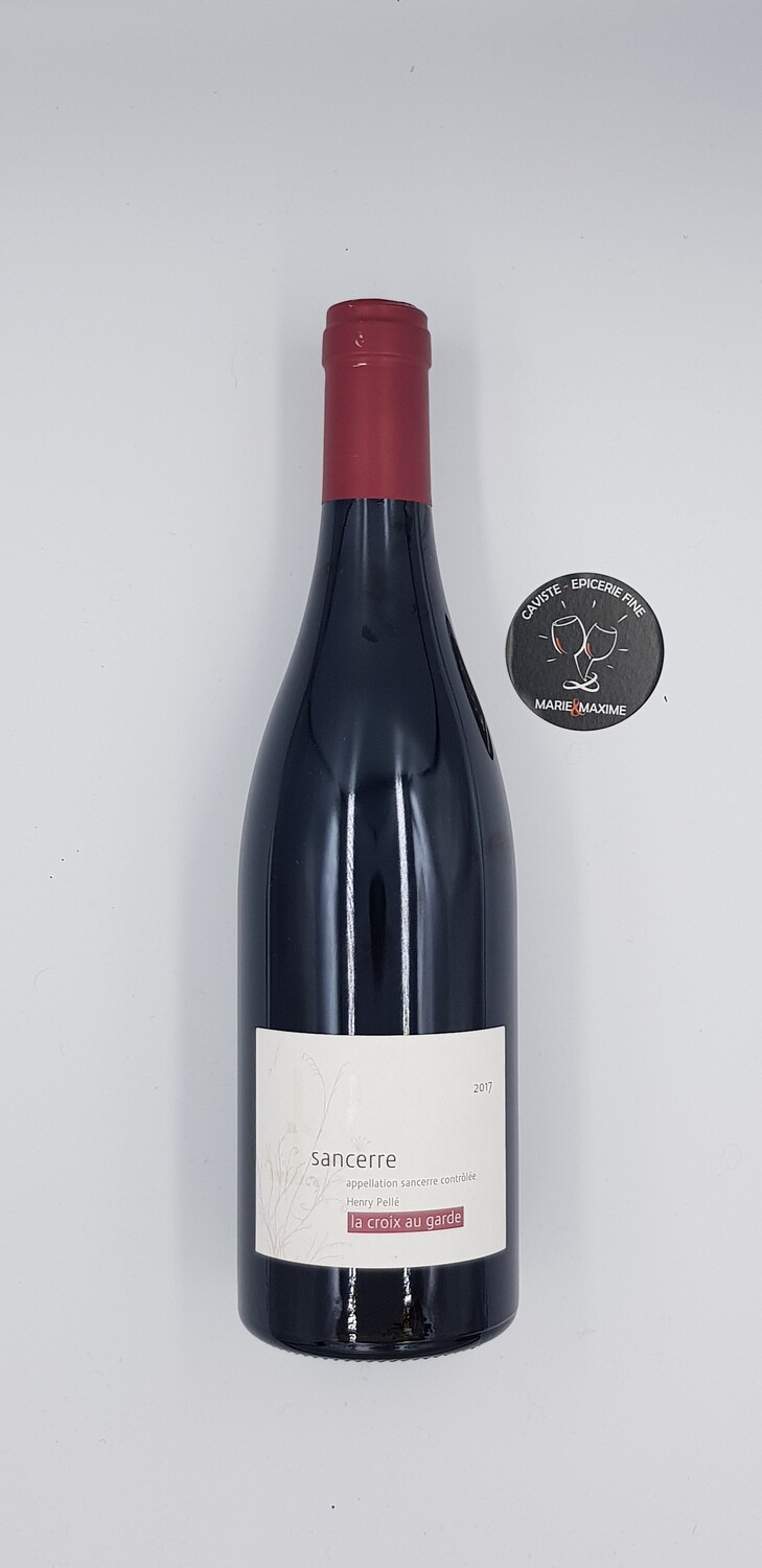 Domaine Pelle Sancerre rouge la croix aux gardes 2017