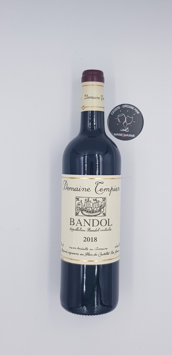 Domaine Tempier bandol rouge 2019