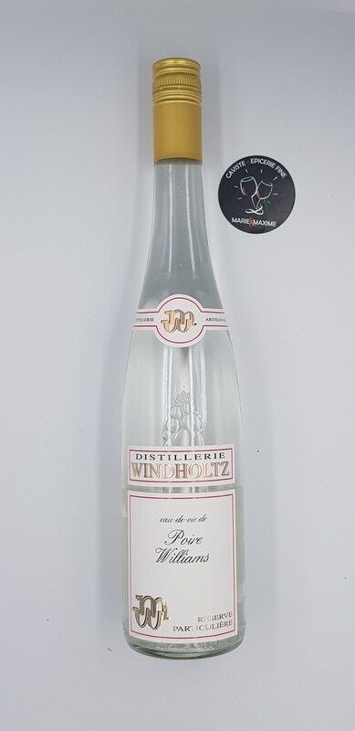 Eau de vie Poire Williams Windholtz