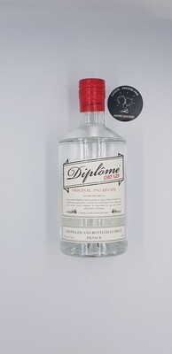 Dry Gin diplome from Dijon