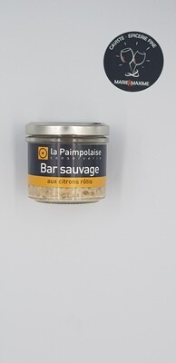 La Paimpolaise tartinable bar sauvage citrons rotis