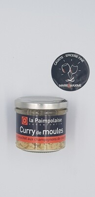 La Paimpolaise tartinable curry de moules aux champignons de couche