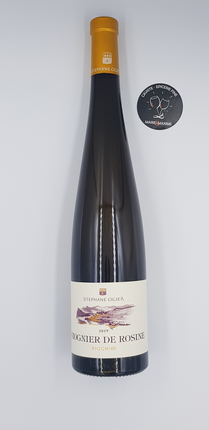 Stephane Ogier Le viognier de rosine IGP collines rhodaniennes 2019