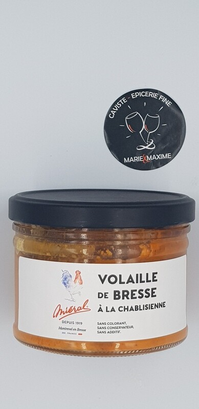 MIERAL plat cuisine volaille de bresse chablisienne 350 gr