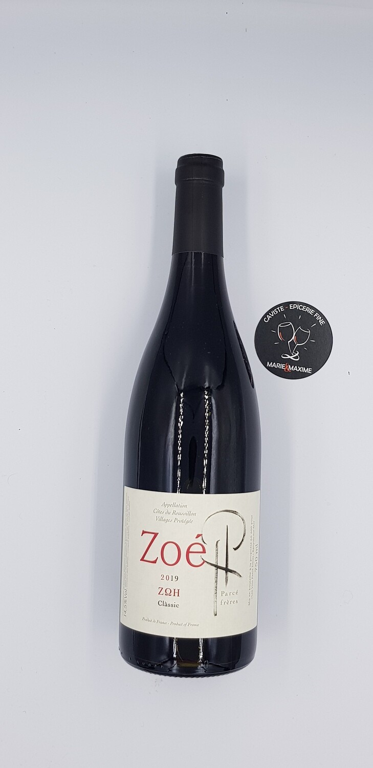 Parce Freres cotes du Roussilon villages ZOE Magnum 2020