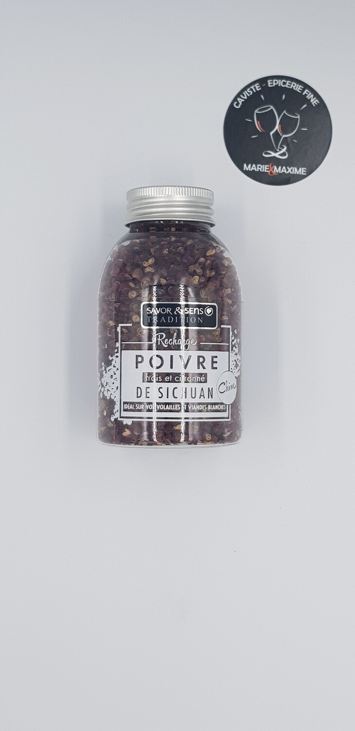 Recharge poivre sichuan de Chine Savor et sens 70gr