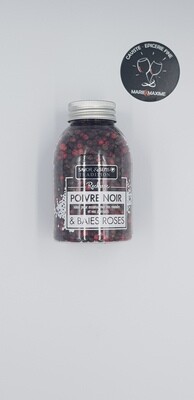 Recharge poivre noir baies roses et Poivre noir Savor et sens 135gr