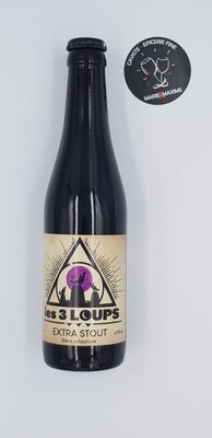 Biere 3 loups EXTRA STOUT 33cL