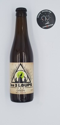 Biere 3 loups GREEN 33cL