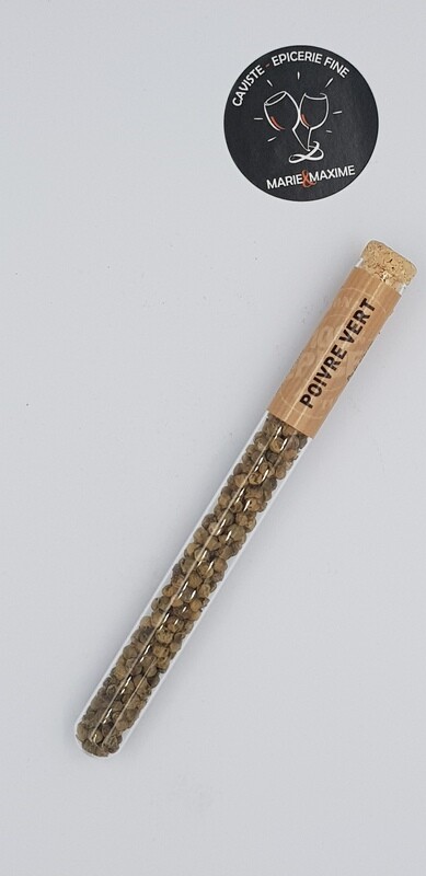 Poivre vert grain tube