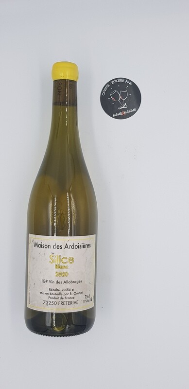 Maison des ardoisieres  silice blanc 2020 IGP Vin des Allobroges