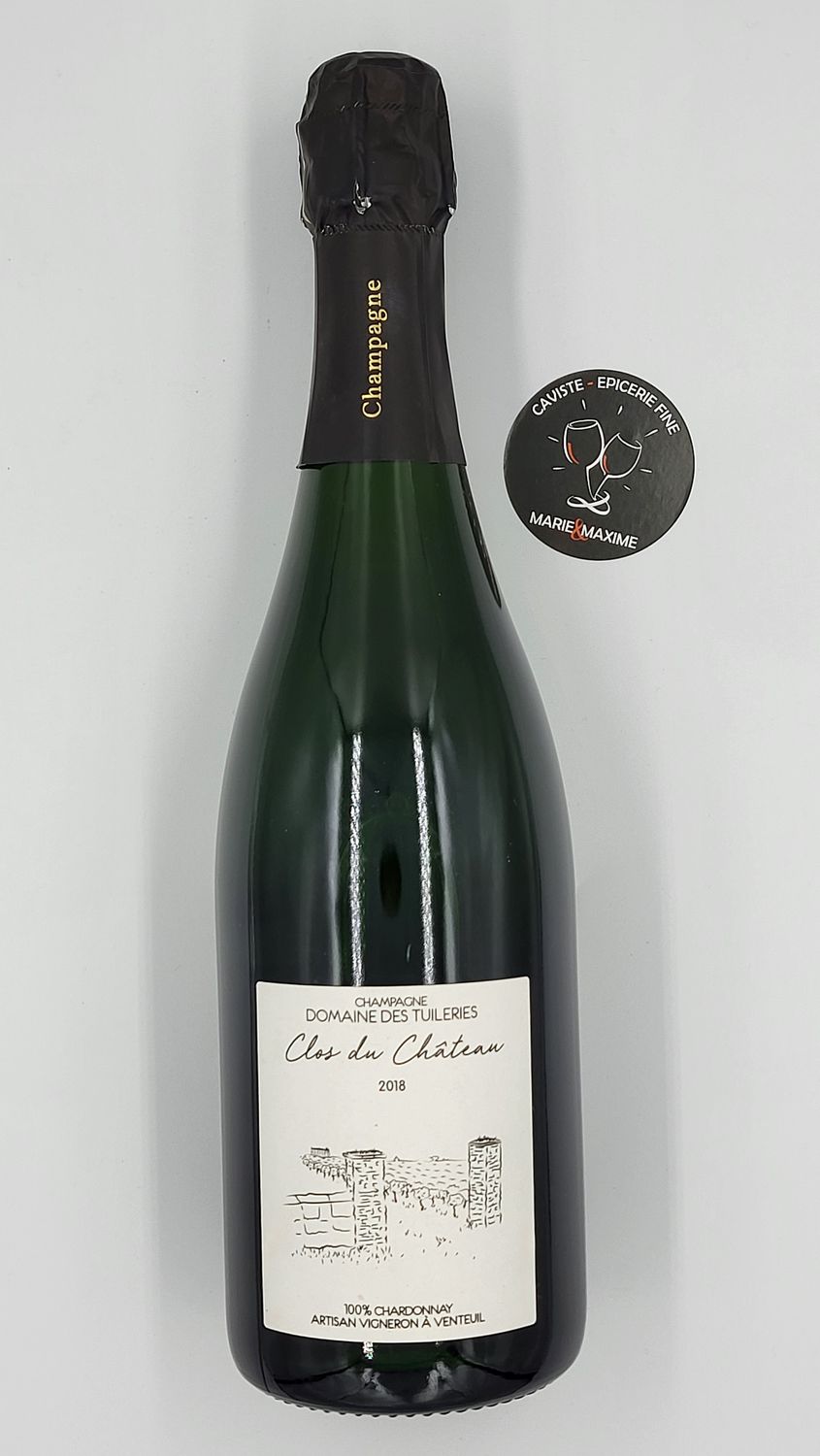 Champagne Domaine des tuileries clos du chateau 2018