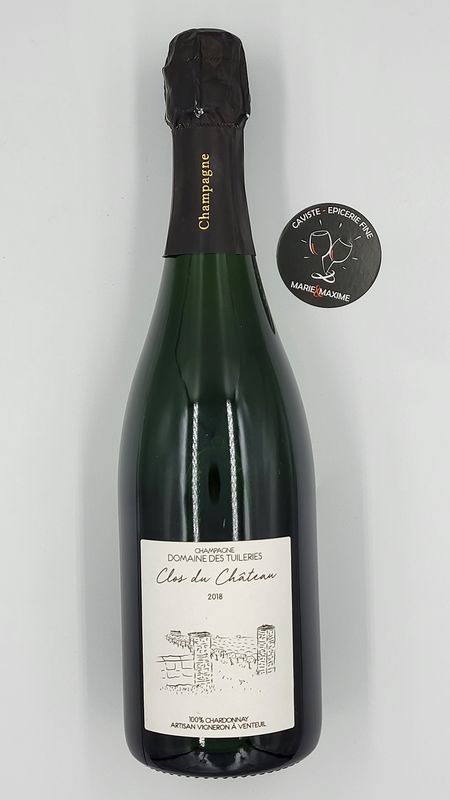 Champagne Domaine des tuileries clos du chateau 2018