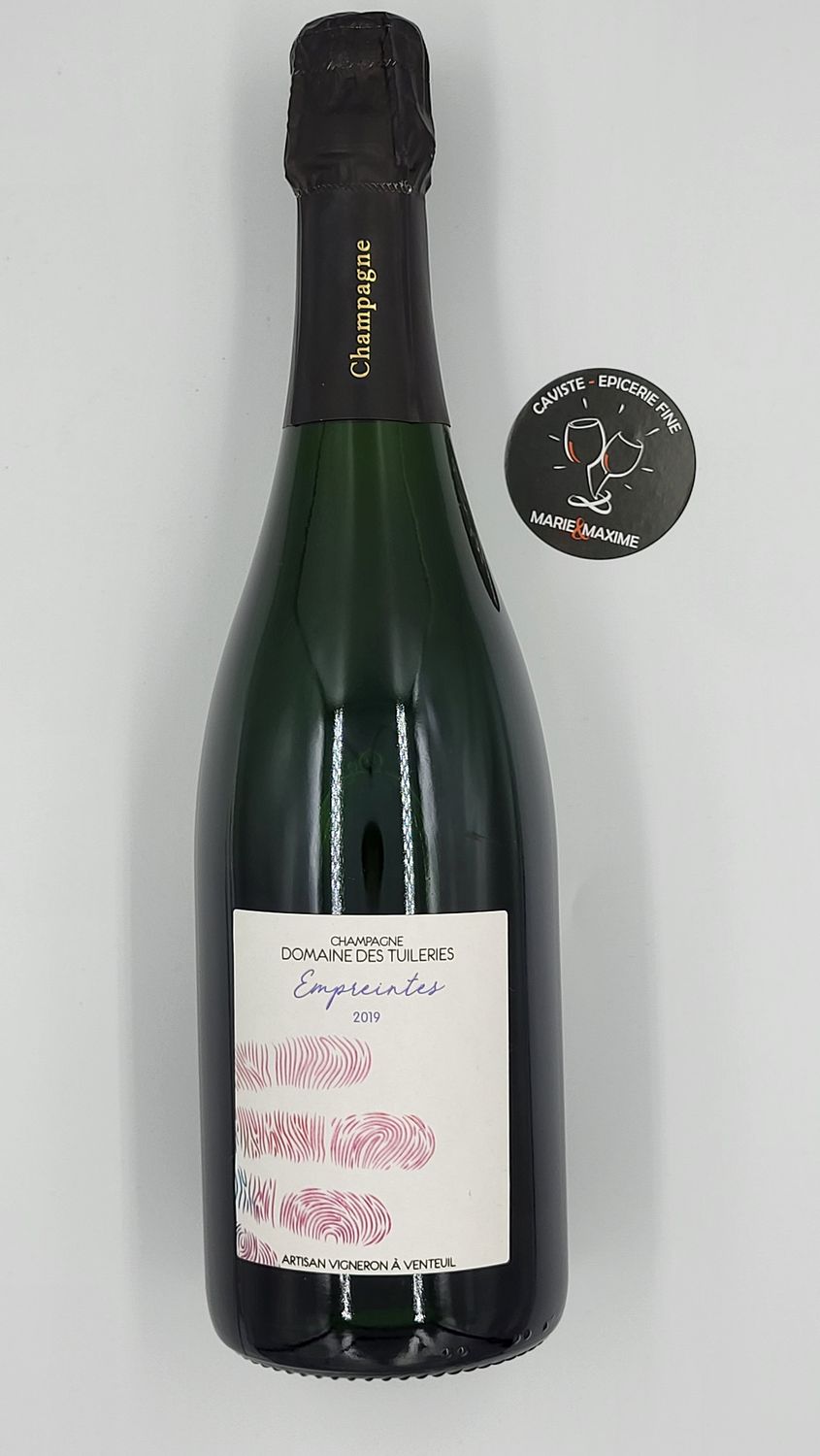 Champagne Domaine des tuileries empreintes
