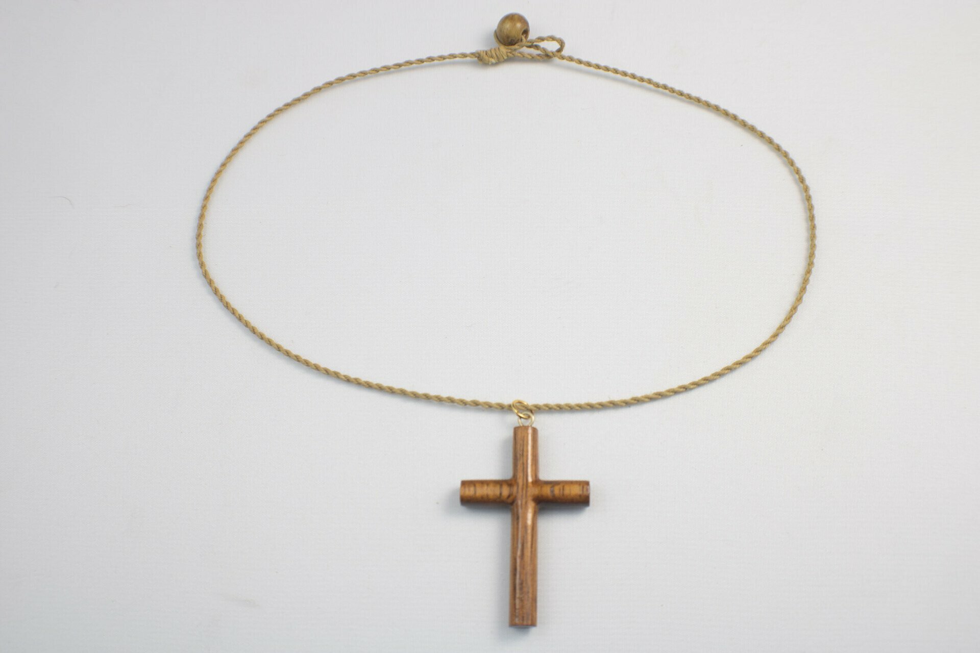 Koa Cross Pendant