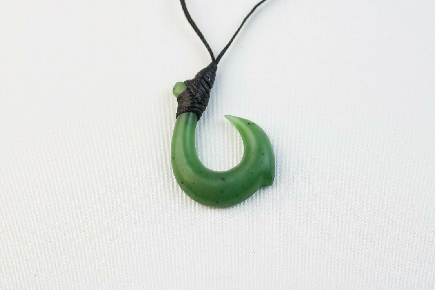 Jade Fishook Necklace