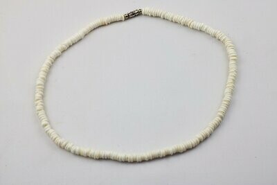 White Puka Shell Necklace (2 sizes)